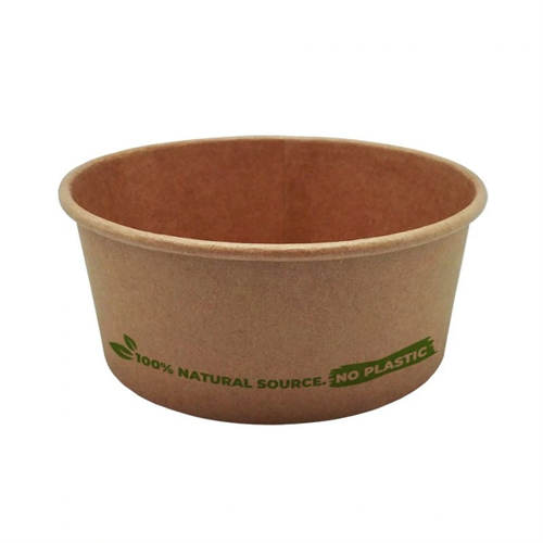 1000ml Kraft Paper Salad Fruit Bowl 