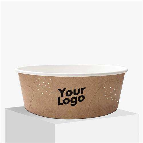 1100ml Kraft Paper Bowl Custom Made