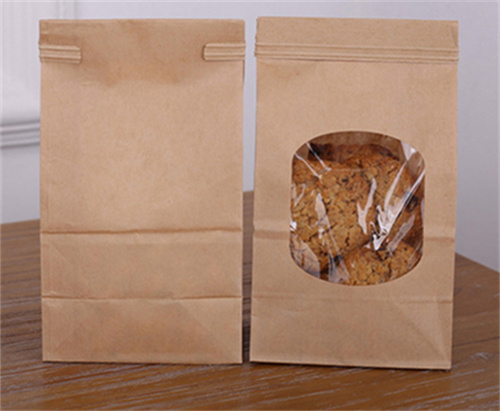 Kraft Self-Sealing Greaseproof Paper Bag