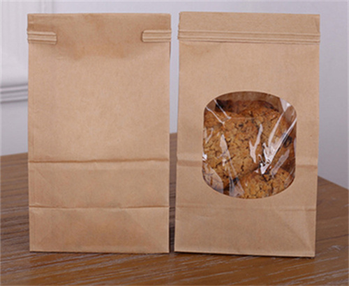 Kraft Self-Sealing Greaseproof Paper Bag