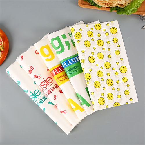  Disposable Food Packaging Greaseproof Paper