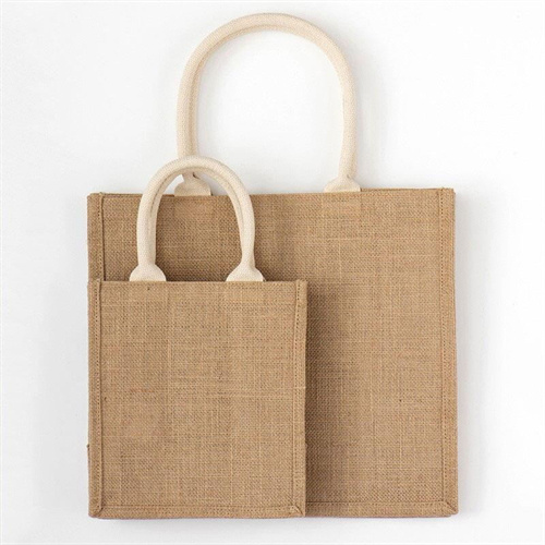 Blank Hemp Bag DIY Linen Shopping Bags