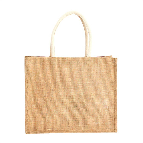 Custom Made Logo Linen Tote Bag